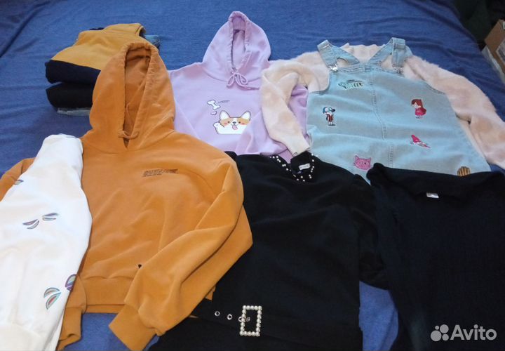 Вещи на девочку подростка 12-14 лет. 2 Пакета