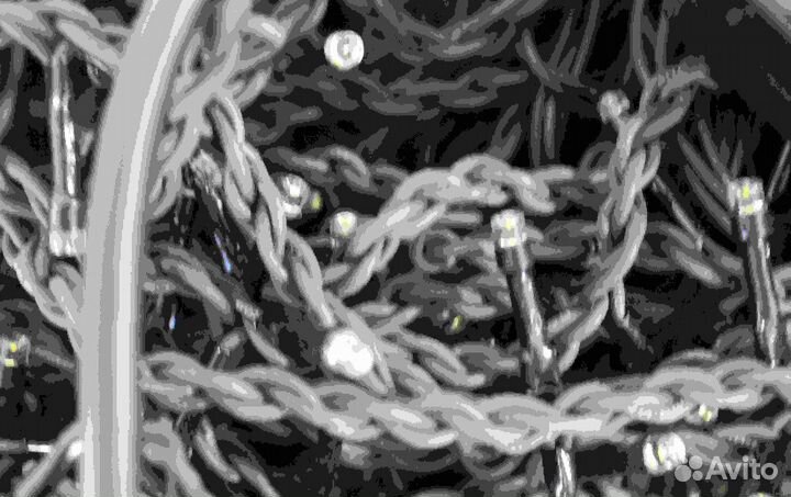 Гирлянда бахрома 25м