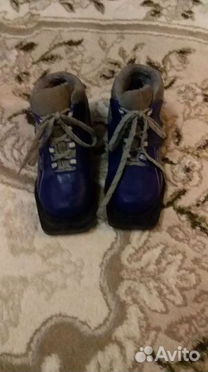 Лыжные ботинки детские