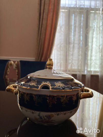 Супница кобальт оригинал