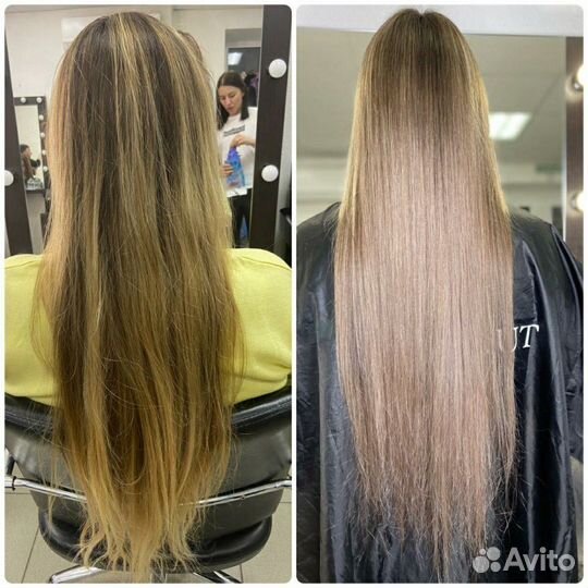 Окрашивание балаяж, шатуш в Воронеже