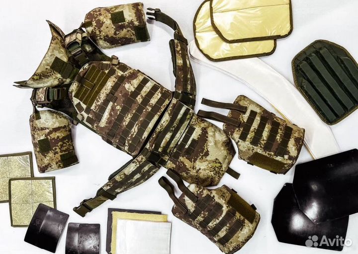 Бронежилет с плитами Гост