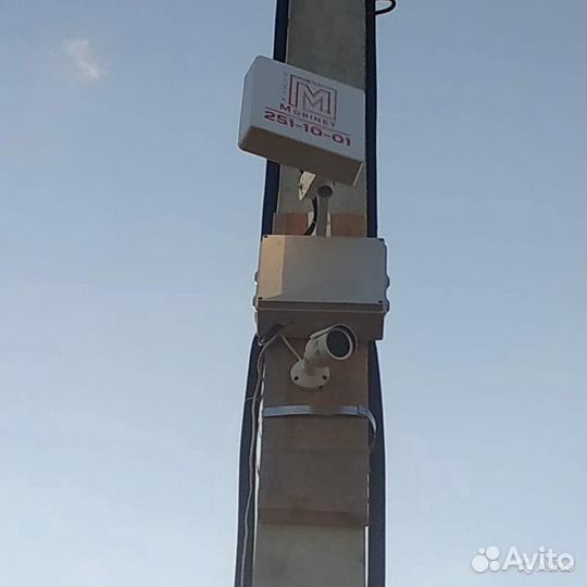 2мп Камера 3G/4G, Комплект для установки на столб