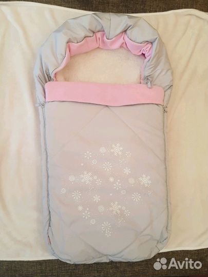 Зимний конверт для малышки