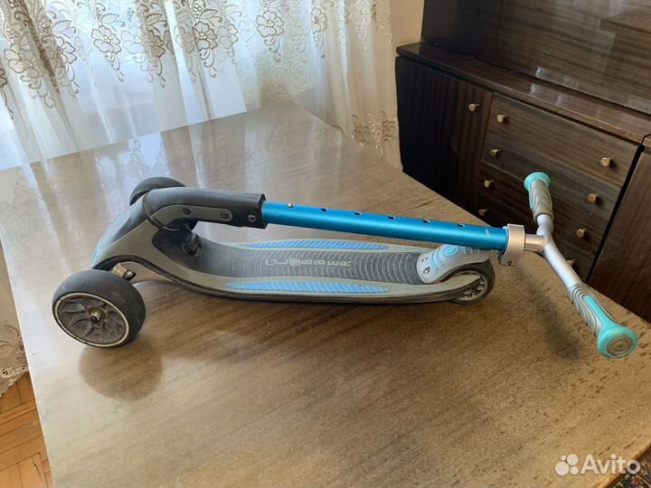Самокат детский трехколесный бу globber