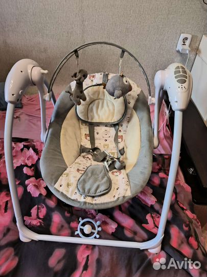 Детские электронные качели