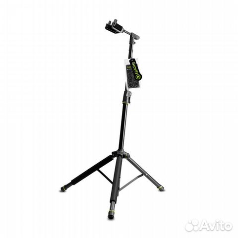Складная гитарная стойка с фиксатором грифа Gravit