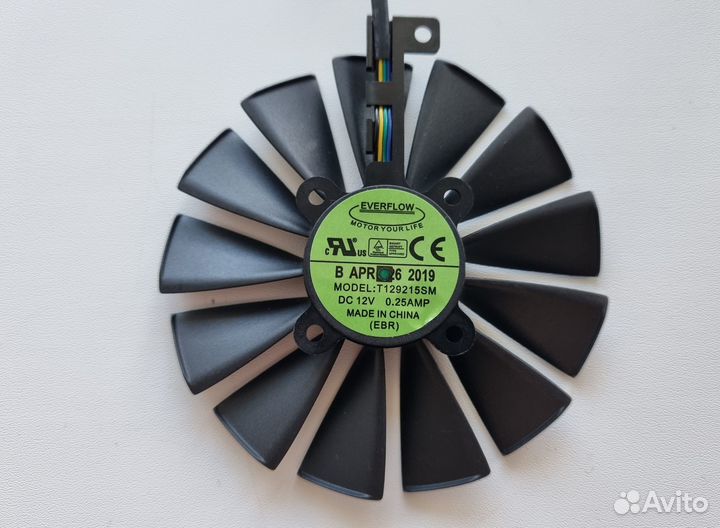 Кулера Asus Dual (Strix) 95мм T129215SM