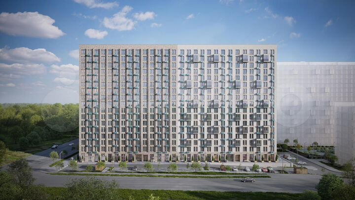 2-к. квартира, 31,4 м², 10/17 эт.