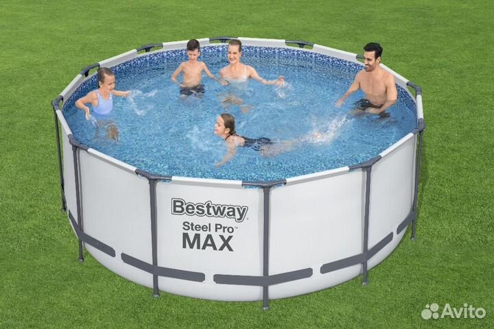 Бассейн каркасный 366х122 см, 10м3