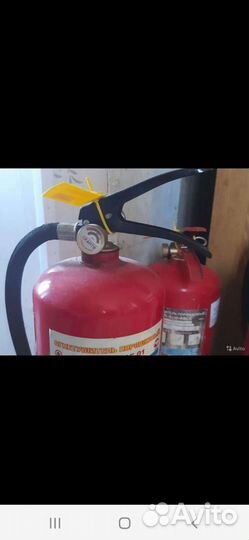 Порошковый огнетушитель 5шт