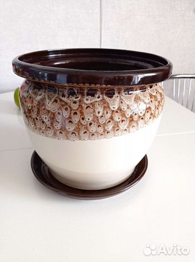 Горшок керамический