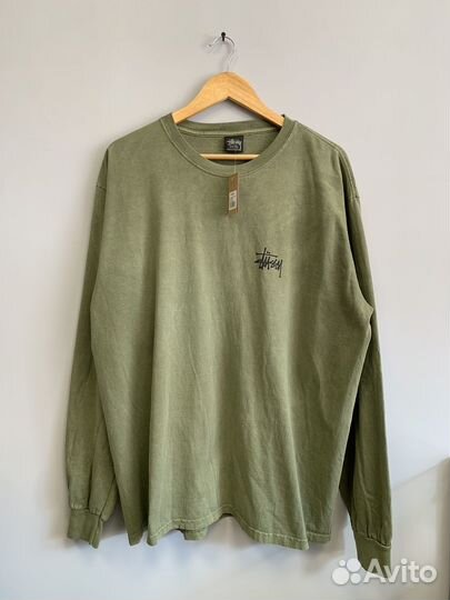 Лонгслив Stussy Basic Pig. Dyed LS Tee