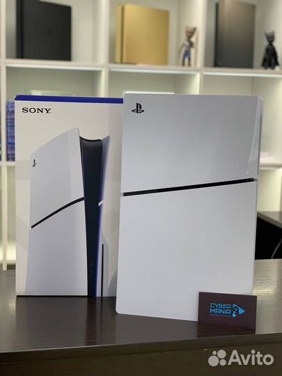 PS5 Slim с дисководом. Гарантия 12 мес. Trade-In