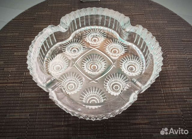 Пепельница хрустальная СССР