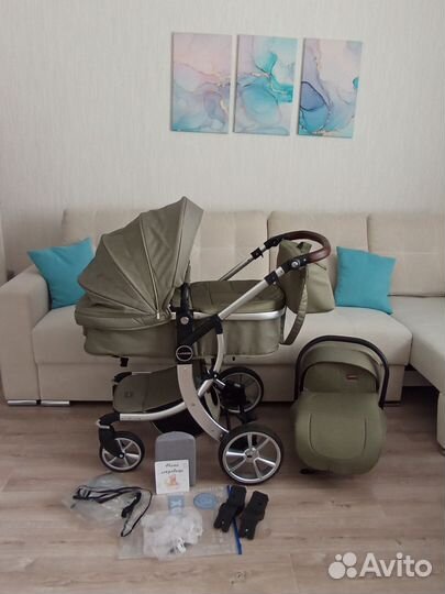 Коляска Luxmom 3в1 оригинал