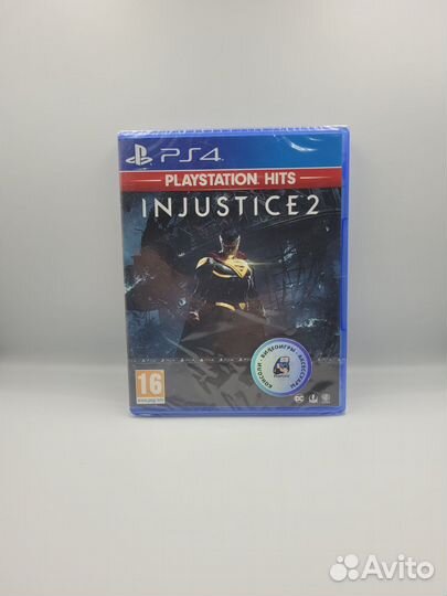 Injustice 2 PS4 (рус.суб.) новый