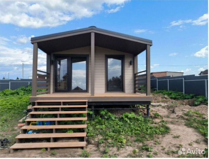 Каркасный теплый дом с доставкой 60 м кв, арт. до-2041