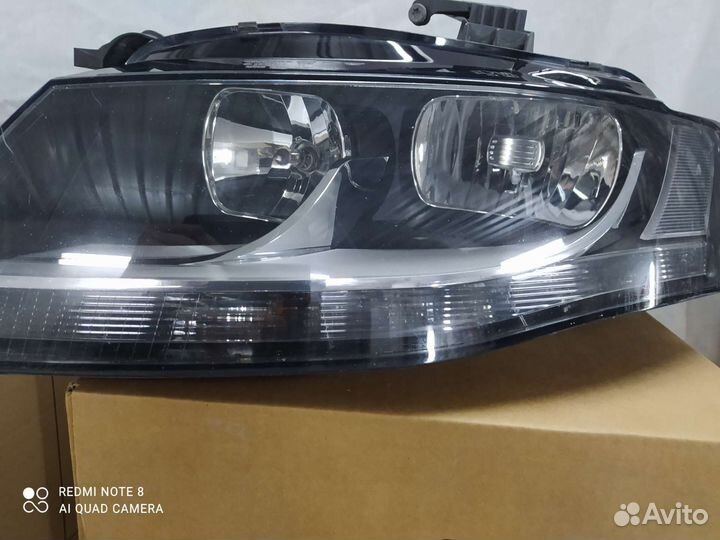 Фары audi a4 b8