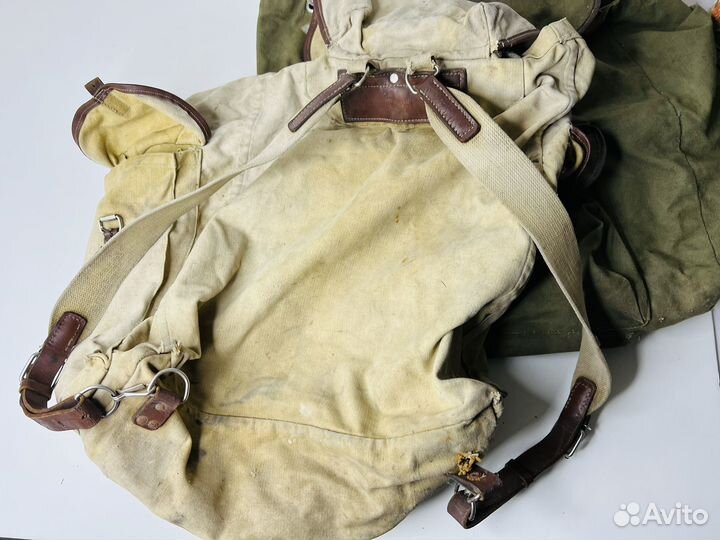 Туристическое снаряжение Рюкзаки и котелок СССР