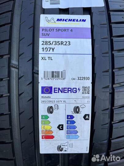 Michelin Pilot Sport 4 SUV 285/35 R23 107Y