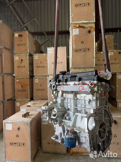 Новый двигатель(мотор) Hyundai Solaris/Kia Rio 3