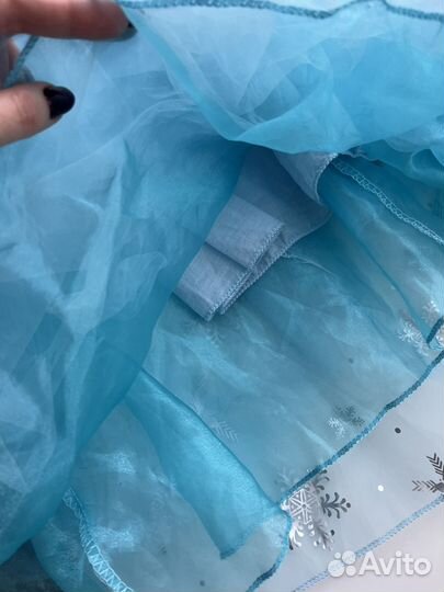 Платье для девочки эльза 116-120