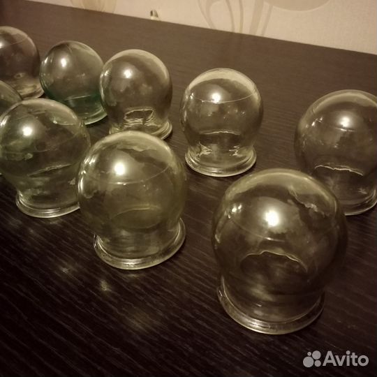 Банка медицинская стеклянная