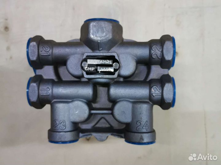 Клапан 4-х контурный защитный макс. 20бар,раб.7бар