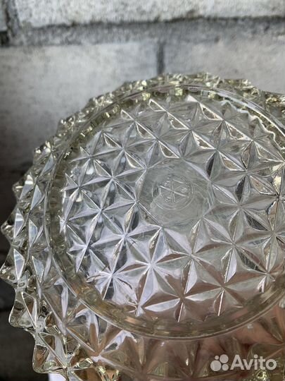 Салатник хрустальный