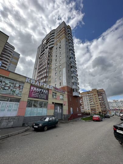 2-к. квартира, 55,5 м², 17/18 эт.