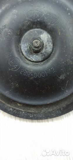 Сигнал звуковой Hyundai solaris