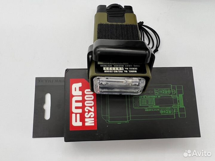 Тактический нашлемный фонарь аварийный маркер