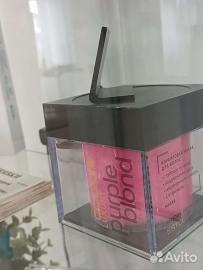 Оттеночный бальзам для волос розовый