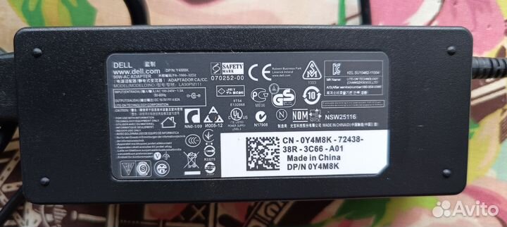 Блок питания для ноутбука dell