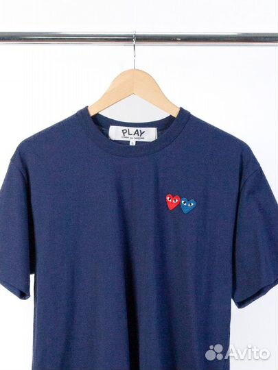 Футболка CDG Play Double Heart