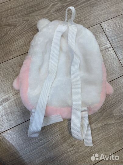 Плюшевый рюкзачок и сумочка детские