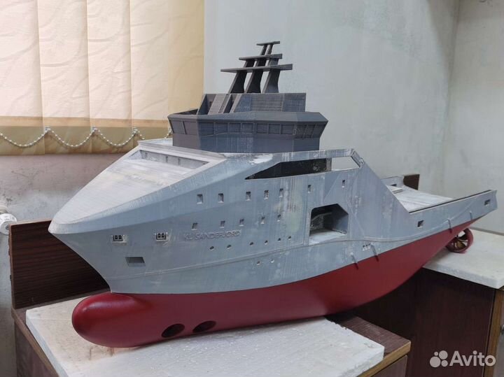 Модель корабля rc KL Sandefjord, модель для сборки