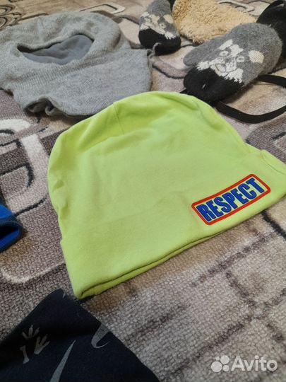 Шапки балаклава шлем на мальчика р. 46, 48, 50, 52