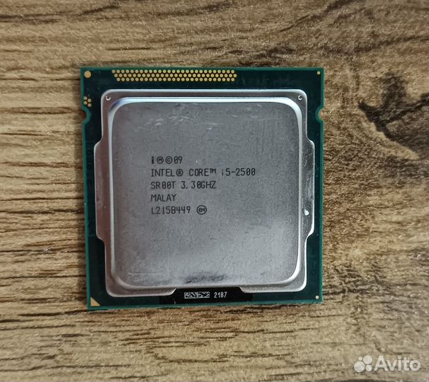 Процессор Intel core i5 2500