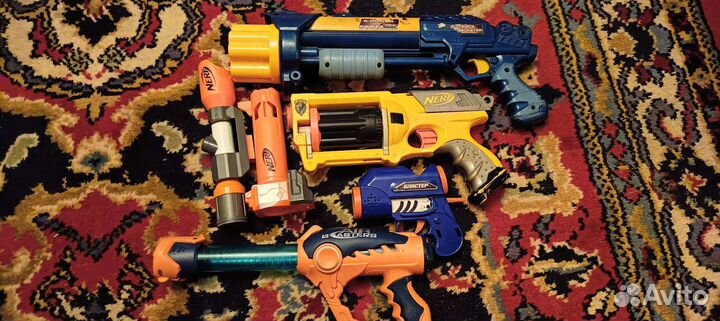 Nerf и другие развлекательные орудия
