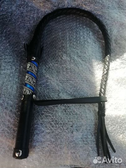 Плетка кожаная, нагайка