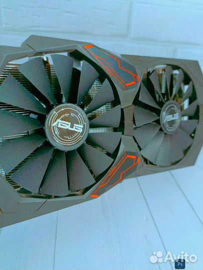 Видеокарта gtx 1050 ti asus rog 4gb