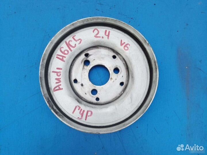 Шкив гидроусилителя Audi A6 С5 2.4L 1998