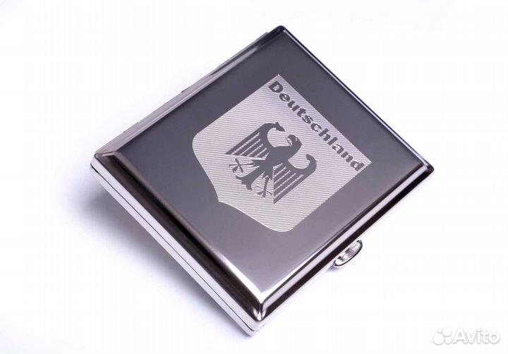 Портсигар Stoll на 18 сигарет, металл