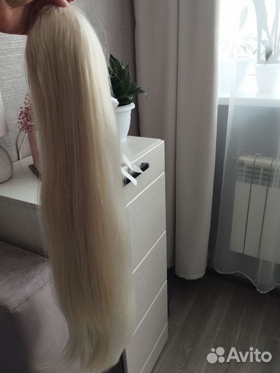 Хвост шиньон на крабе