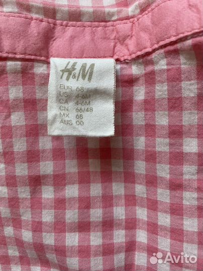 Платье для девочки H&M 68 см