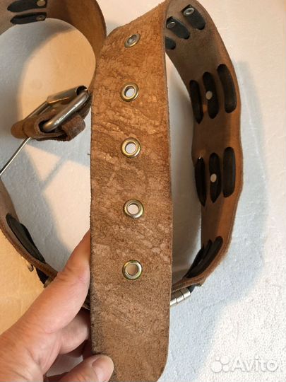 Ремень нат.кожа б/у
