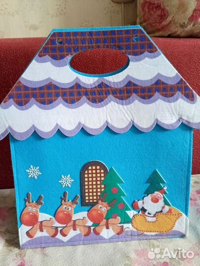 Сумка фетровая