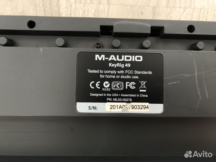Midi-контроллер M-Audio KeyRig 49
